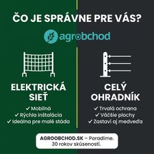 Kedy vám stačí sieť pre zvieratá a kedy je lepší celý elektrický ohradník