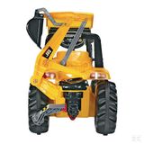 Šlapací traktor Rolly Toys CAT s rýpadlom a nakladačom