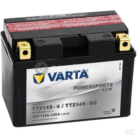 Batéria 12 V 11 Ah 230 A AGM Powersports VARTA