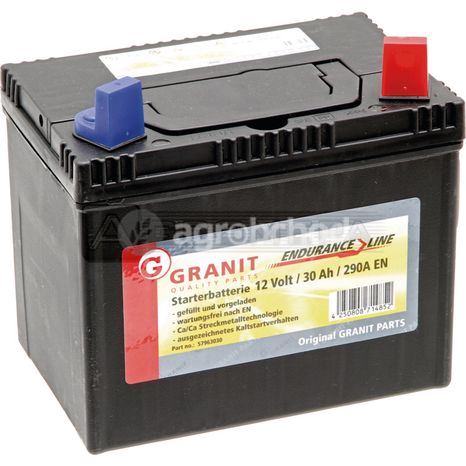Granit batéria naplnená bez údržby 12V 30Ah Ca/Ca technológia