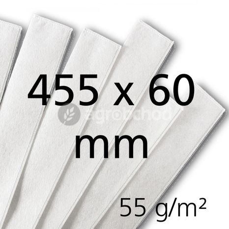 Filtračné rukávce - 455 x 60 mm, 55g