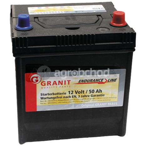 GRANIT Batéria 12V 50Ah 370a plná