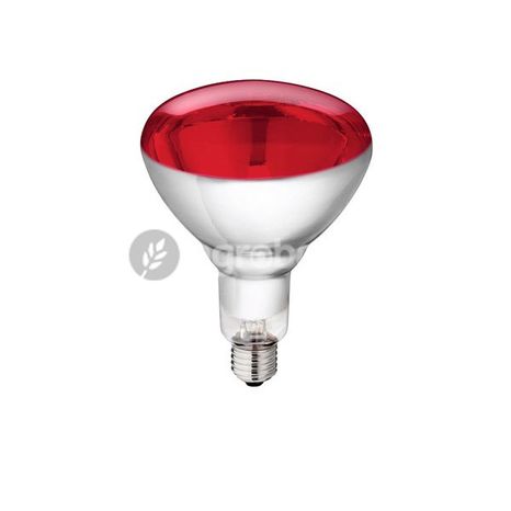 Infračervená ohrievacia žiarovka PHILIPS 250 W-červená