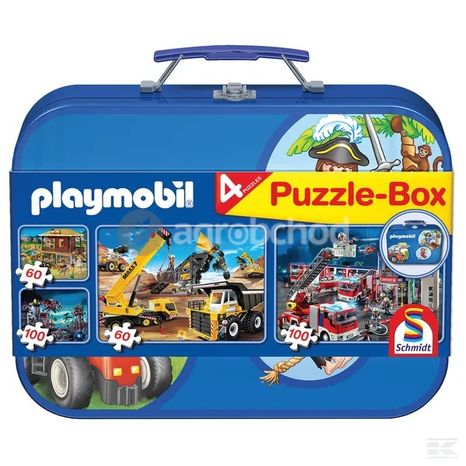 Playmobil Puzzle v kovovom kufríku