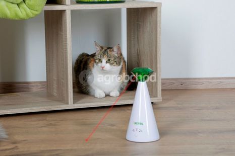 Pohyblivý laser pre mačku