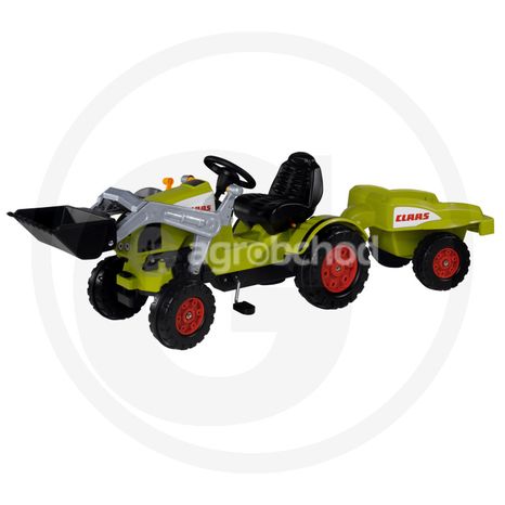 Traktor Claas s prívesom
