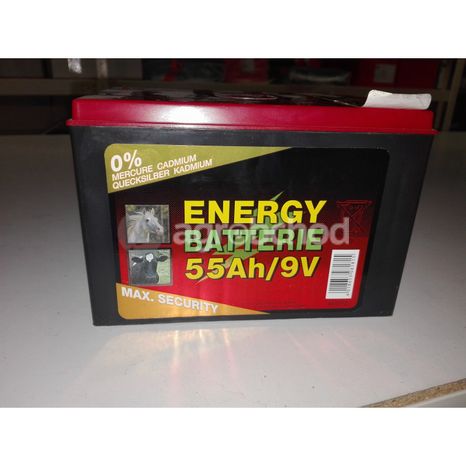 Zinkovo – uhlíkové suché batérie 9V, 55Ah