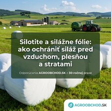 Silotite a silážne fólie: ako ochrániť siláž pred vzduchom a plesňou